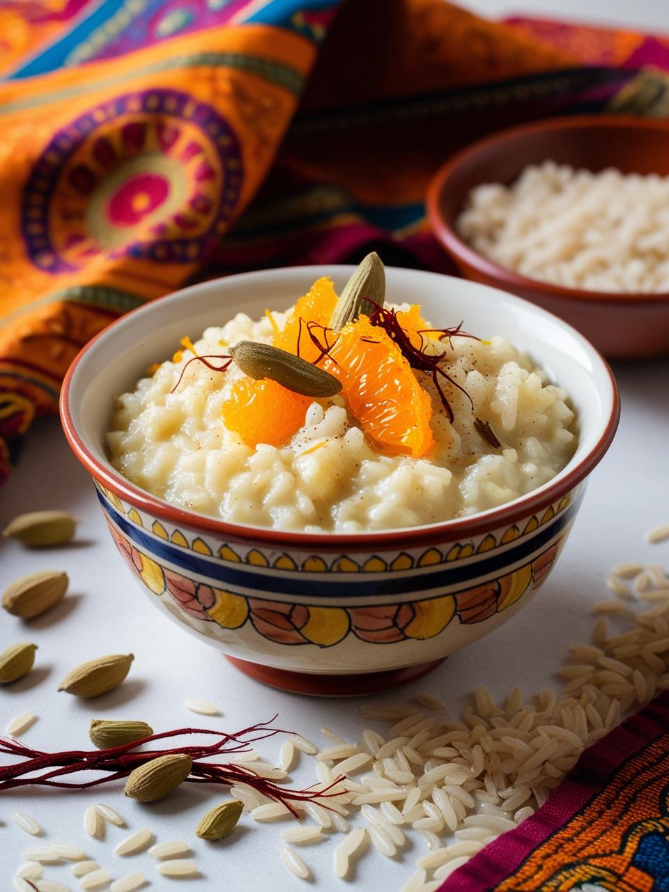 Cardamom-Spiced Rice Pudding with Orange Zest - The ChefsNotebooks.com